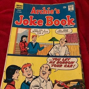 9 Vintage assorted comic books .from the 1950-1980